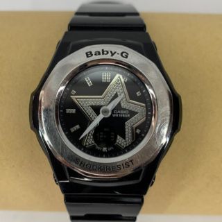 ベビージー(Baby-G)のCASIO  Baby-g 5059 星が可愛いアナログ時計　黒色(腕時計)