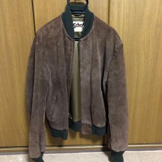 ショット(schott)の【スウェード】schott ショット レザーブルゾン レザージャケット ブラウン(ブルゾン)