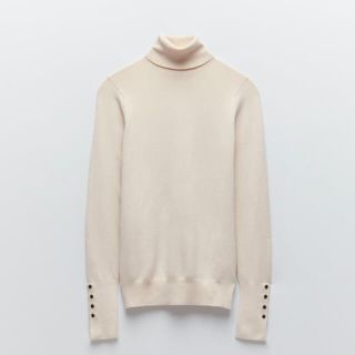 ザラ(ZARA)のハイネックニットセーター(ニット/セーター)