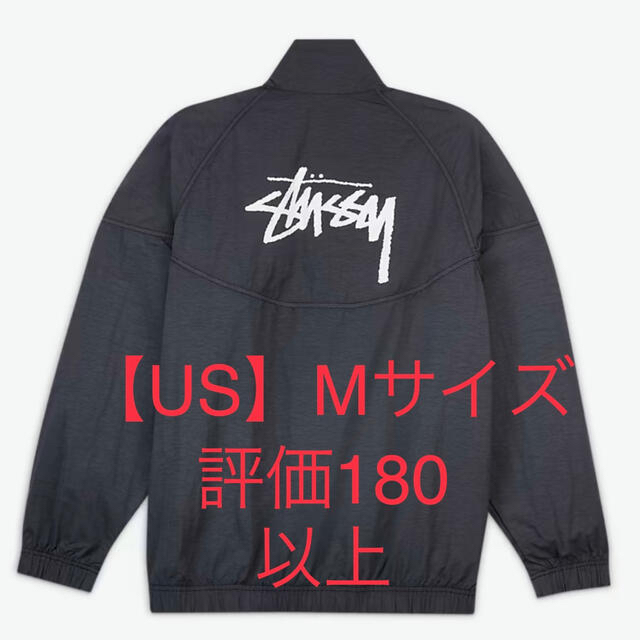 STUSSY / NIKE WINDRUNNER BLACK L