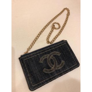 シャネル(CHANEL)のCHANEL シャネル デニム コンパクトウォレット(財布)