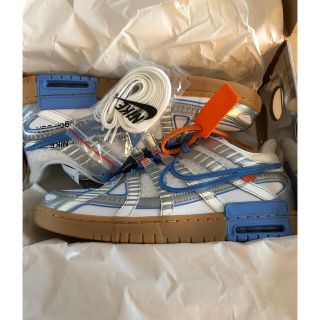 ナイキ(NIKE)のNIKE OFF WHITE RUBBER DUNK ダンク 29cm(スニーカー)