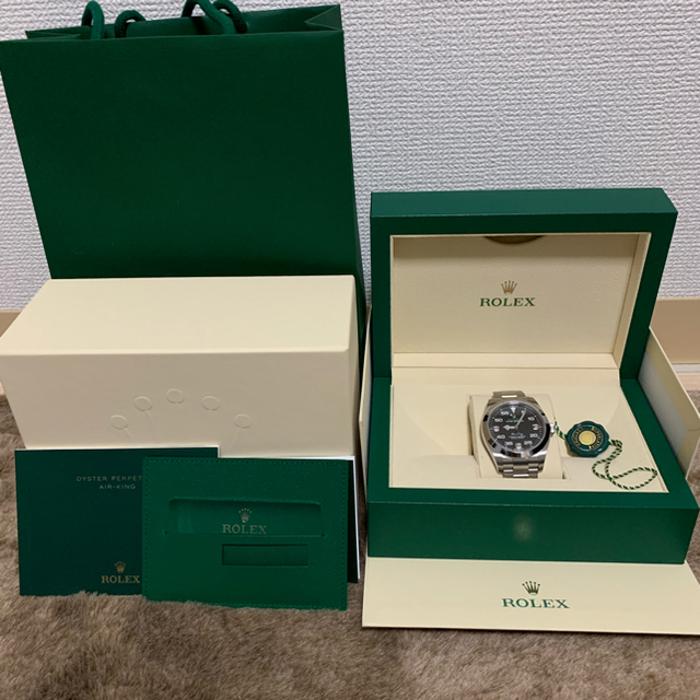 ROLEX(ロレックス)のロレックス  エアキング　新品未使用 メンズの時計(腕時計(アナログ))の商品写真