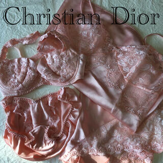 クリスチャンディオール(Christian Dior)の専用　クリスチャンディオールランジェリー4点セット　Mサイズ&紺色セット(ブラ&ショーツセット)