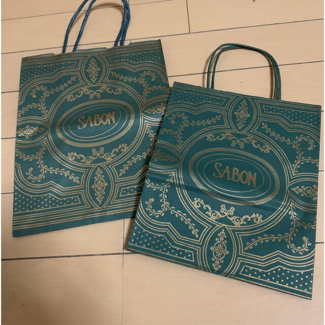 SABON(サボン)のSABONショッパー2枚 レディースのバッグ(ショップ袋)の商品写真