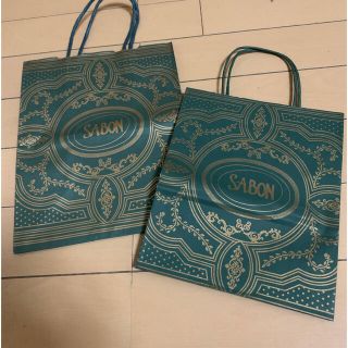 サボン(SABON)のSABONショッパー2枚(ショップ袋)