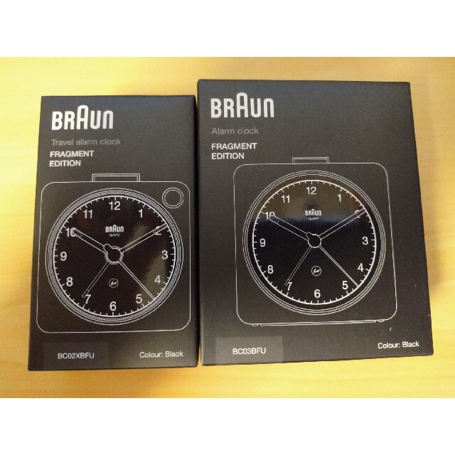 Braun × Fragment ブラウン × フラグメント 掛け時計 - 掛時計/柱時計 Braun × Fragment ブラウン × フラグメント 掛け時計 - 掛時計/柱時計