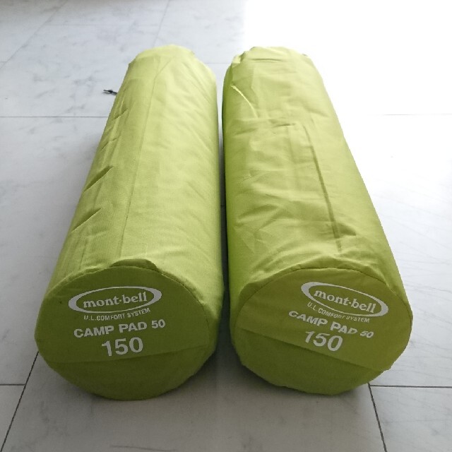 mont-bell コンフォートシステムパッド 150 ×2個 - アウトドア mont-bell コンフォートシステムパッド 150 ×2個 - アウトドア