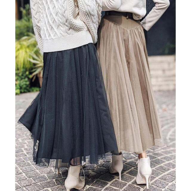 rienda 新品 デニムMIXチュールスカート | www.tspea.org