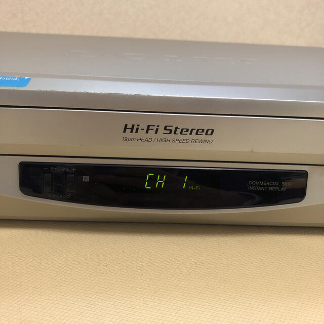 SONY VHSビデオデッキ SLV-NX1 純正リモコン AVケーブル付 SONY VHSビデオデッキ SLV-NX1 純正リモコン AVケーブル付