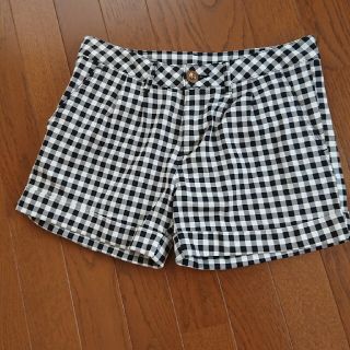 リュリュ(RyuRyu)のチェック柄ショートパンツ(ショートパンツ)