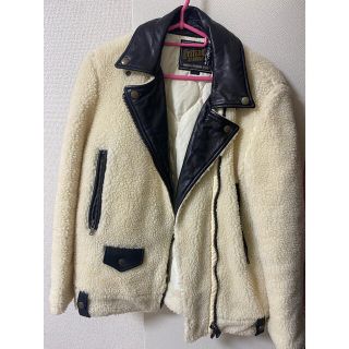 ヒステリックグラマー(HYSTERIC GLAMOUR)のヒステリックグラマー♡ムートンライダースジャケット♡(ライダースジャケット)