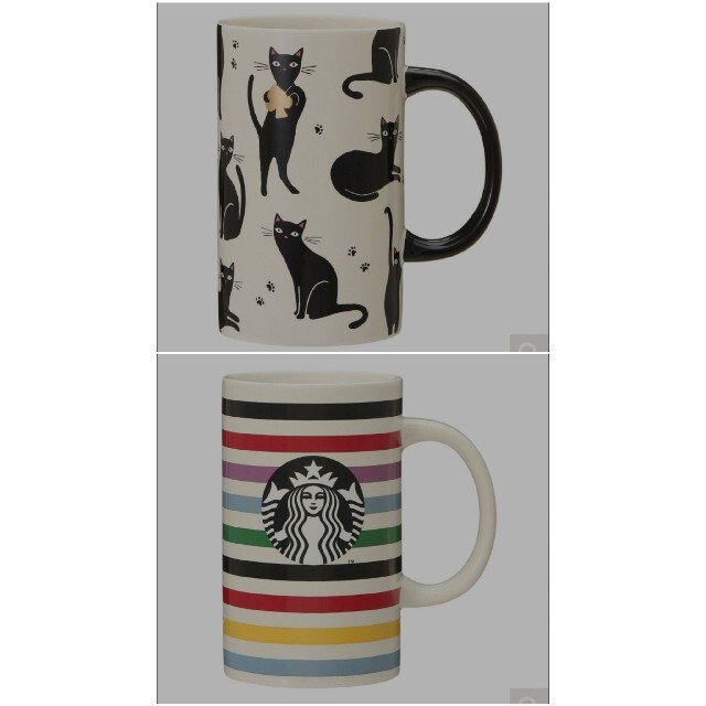 STARBUCKS×kate spade　マグカップ2種グラス/カップ