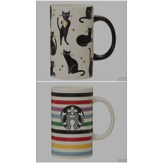 スターバックスコーヒー(Starbucks Coffee)のSTARBUCKS×kate spade　マグカップ2種(グラス/カップ)