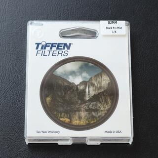 Tiffen 82mm Black Pro-mist 1/4 フィルター(フィルター)