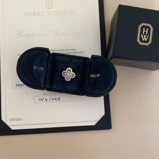 ハリーウィンストン(HARRY WINSTON)のHARRY WINSTON  ループバイバリーフルモチーフリング(リング(指輪))