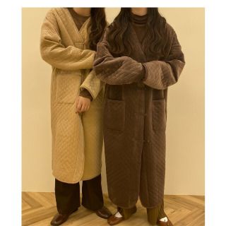 カスタネ(Kastane)のlawgy　original V quilting coat(ロングコート)