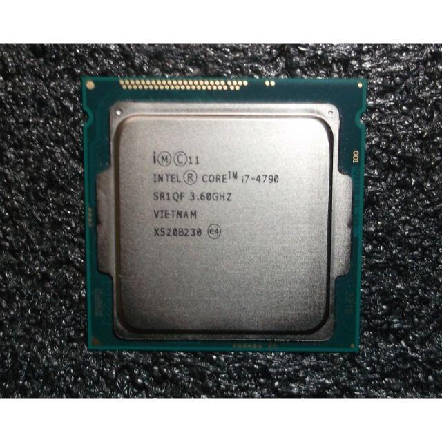 CPU intel Core i7-4790 SR1QF　3.6GHz