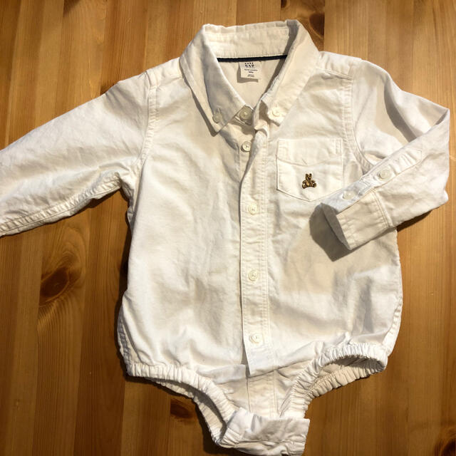 babyGAP(ベビーギャップ)のmirei様専用　GAP シャツロンパース キッズ/ベビー/マタニティのベビー服(~85cm)(ロンパース)の商品写真