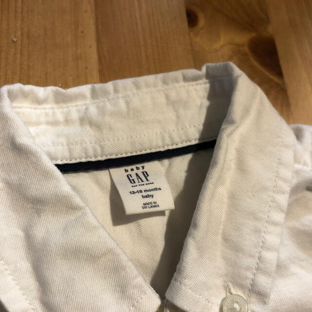 babyGAP(ベビーギャップ)のmirei様専用　GAP シャツロンパース キッズ/ベビー/マタニティのベビー服(~85cm)(ロンパース)の商品写真