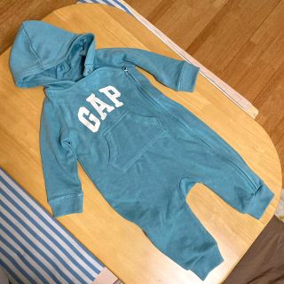 ベビーギャップ(babyGAP)のGAP フード付きボディオール　　新品未使用タグあり(カバーオール)