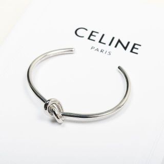 セリーヌ(celine)のCELINE セリーヌ  シルバー ノットブレスレット C2(ブレスレット/バングル)