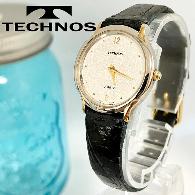 TECHNOS(テクノス)の183 テクノス時計 レディース腕時計　新品電池　アンティーク レディースのファッション小物(腕時計)の商品写真