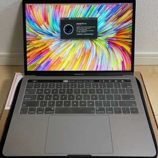 マック(Mac (Apple))のオマケあり MacBookPro 13 グレー USキーボード(ノートPC)