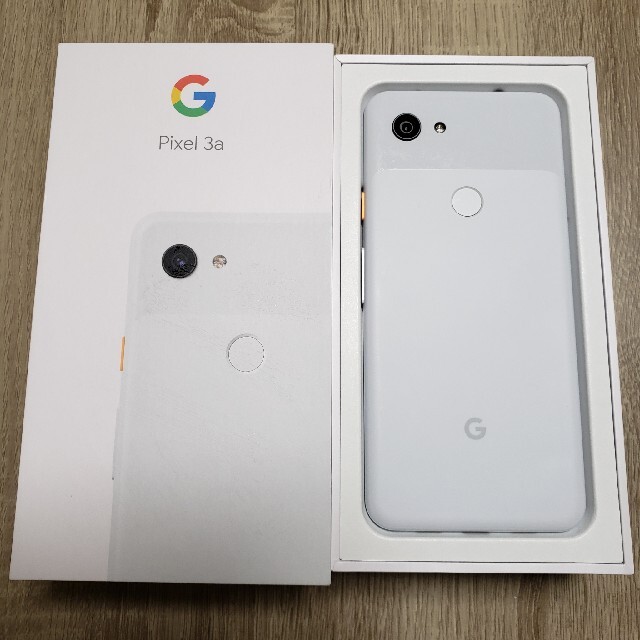 Google  Pixel3a ホワイト ピクセル