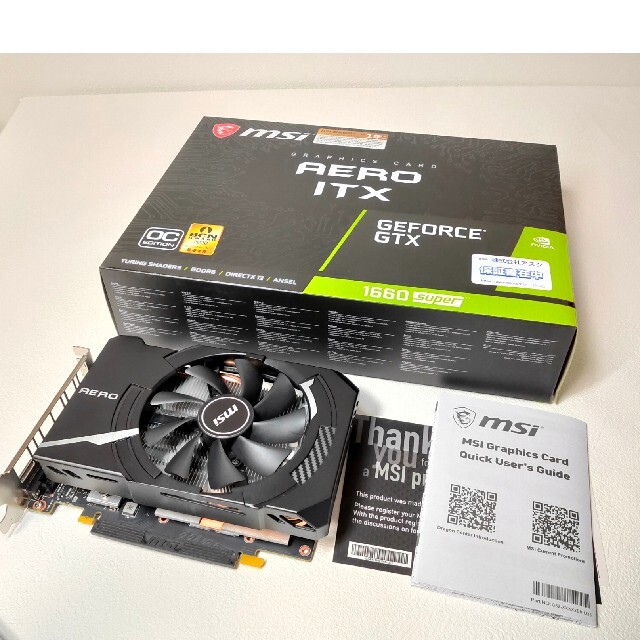 MSI GTX1660super OC