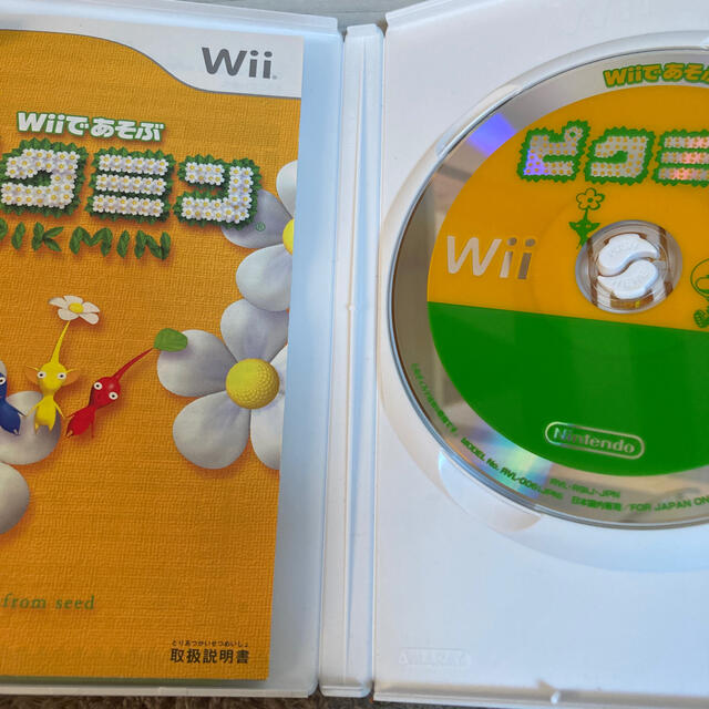 Wii(ウィー)のWiiであそぶ ピクミン Wii 送料無料❗️ エンタメ/ホビーのゲームソフト/ゲーム機本体(家庭用ゲームソフト)の商品写真