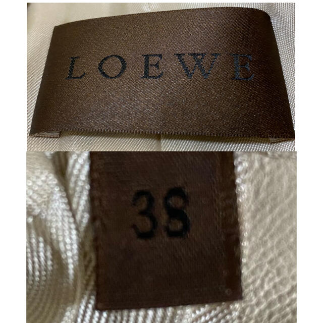 格安在庫あ LOEWE - LOEWE ロエベ ビンテージ レザージャケット 38の