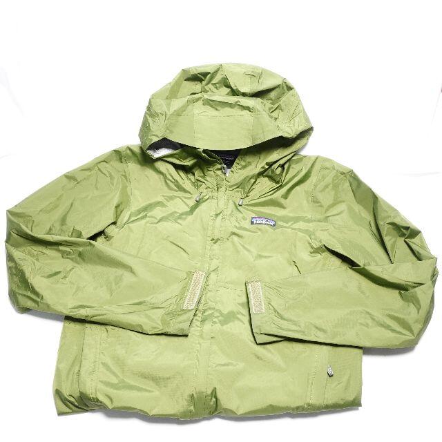 patagonia(パタゴニア)の[Patagonia] メンズレインジャケット 黄緑  XSサイズ メンズのジャケット/アウター(その他)の商品写真