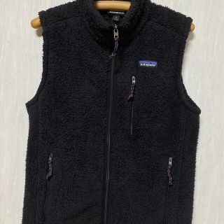 パタゴニア(patagonia)のpatagonia ロスガトスmen's S ブラック　フリースベスト(ベスト)