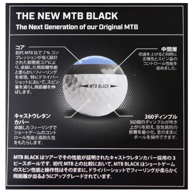 【送料無料】2019 SNELL MTB BLACKボール 2ダース 正規品 白 1