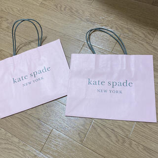 ケイトスペードニューヨーク(kate spade new york)のkate spade 紙袋セット×2(ショップ袋)