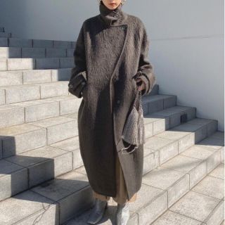 アメリヴィンテージ(Ameri VINTAGE)のameri 3WAY OVAL SHAGGY COAT(チェスターコート)