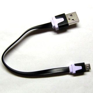 15cm microUSB ケーブル 通信・充電(バッテリー/充電器)