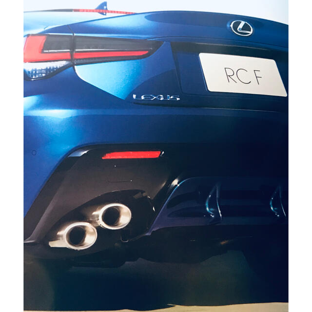 トヨタ(トヨタ)の【最新】LEXUS RC F カタログ 自動車/バイクの自動車(カタログ/マニュアル)の商品写真