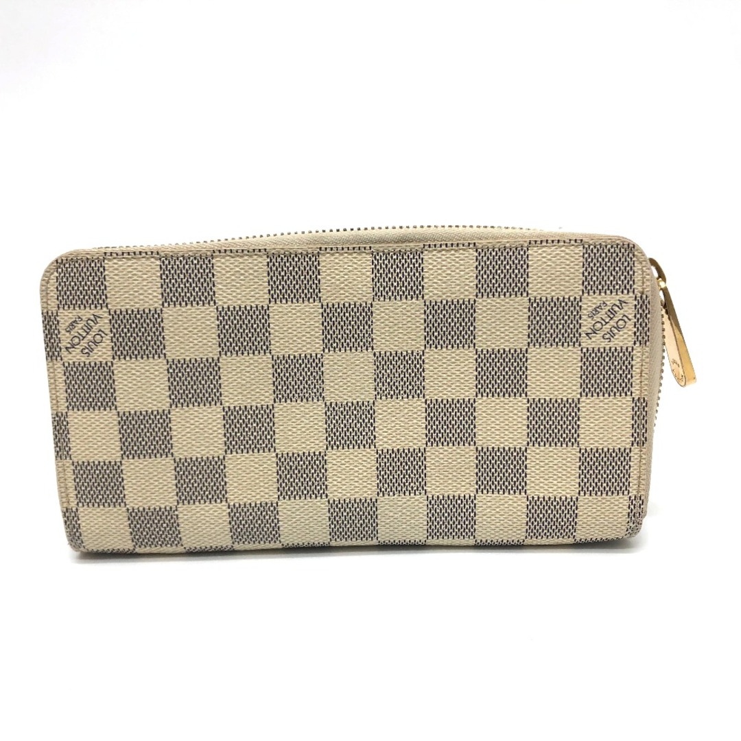 【LOUIS VUITTON】ダミエアズールラウンドファスナー長財布　ジッピー