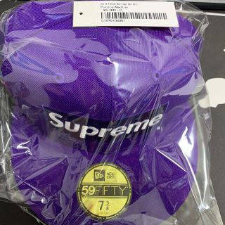 シュプリーム(Supreme)のWorld Famous Box Logo New Era® 7 3/8(キャップ)