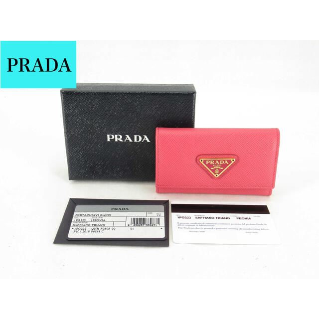 PRADA(プラダ)の美品　PRADA プラダ 6連キーケース レディースのファッション小物(キーケース)の商品写真