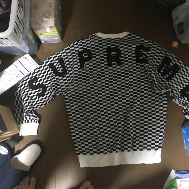 supreme Back Logo Sweater