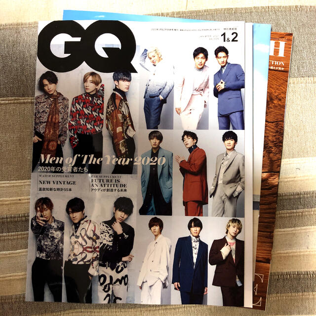 GQ JAPAN(ジーキュー ジャパン)1・2月合併号特別表紙版 2021年 0 エンタメ/ホビーの雑誌(ニュース/総合)の商品写真