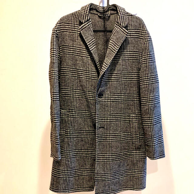 ZARA(ザラ)のZARA メンズコート【中古】 メンズのジャケット/アウター(チェスターコート)の商品写真