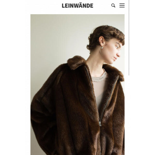 leinwande 完売商品　ファージャケット | フリマアプリ ラクマ