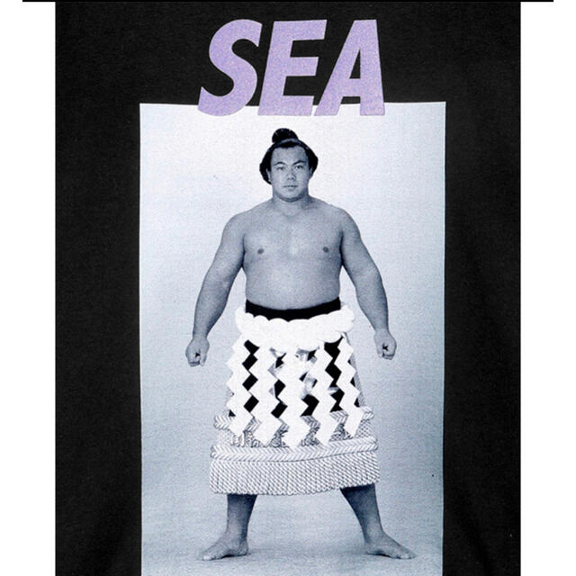 Ron Herman(ロンハーマン)のM ウィンダンシー WIND AND SEA 千代の富士 Tシャツ パープル メンズのトップス(Tシャツ/カットソー(半袖/袖なし))の商品写真