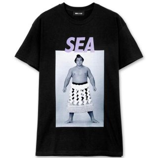 ロンハーマン(Ron Herman)のM ウィンダンシー WIND AND SEA 千代の富士 Tシャツ パープル(Tシャツ/カットソー(半袖/袖なし))