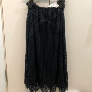 ザラ(ZARA)のザラレーススカート新品(ロングスカート)