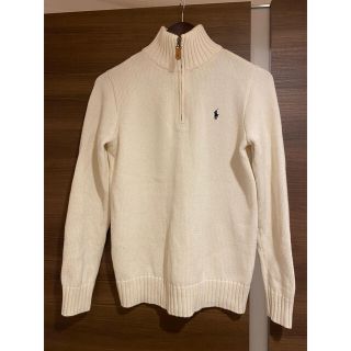 ポロラルフローレン(POLO RALPH LAUREN)のPOLO RALPH LAURE ハーフジップ　ニットセーター　ボーイズサイズ(ニット/セーター)